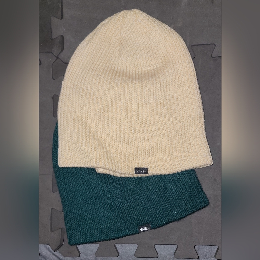 Lot Of 2 Vans Beanies